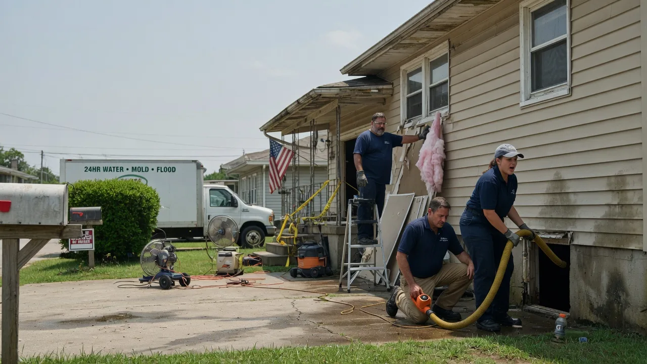 Water Damage Repair in Harvard, IL near me